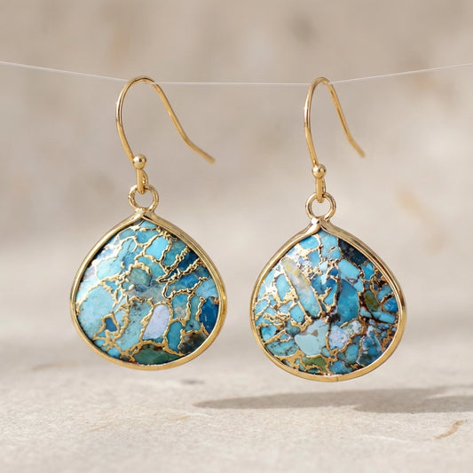 Healing Turquoise Earrings