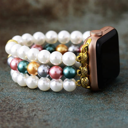 Elegant Pearl Watch Band