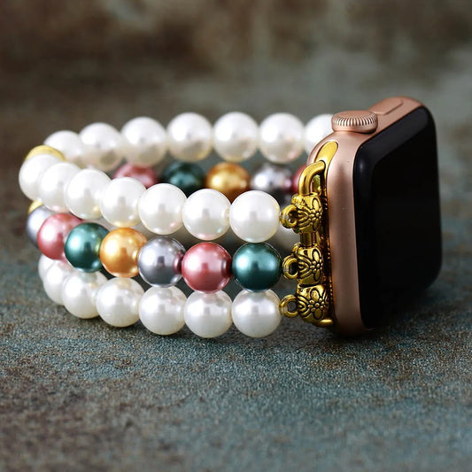 Elegant Pearl Watch Band