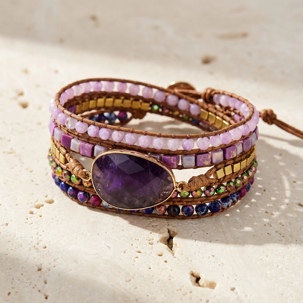 Healing Amethyst Bracelet