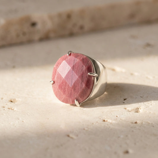 Rhodonite Positivity Ring