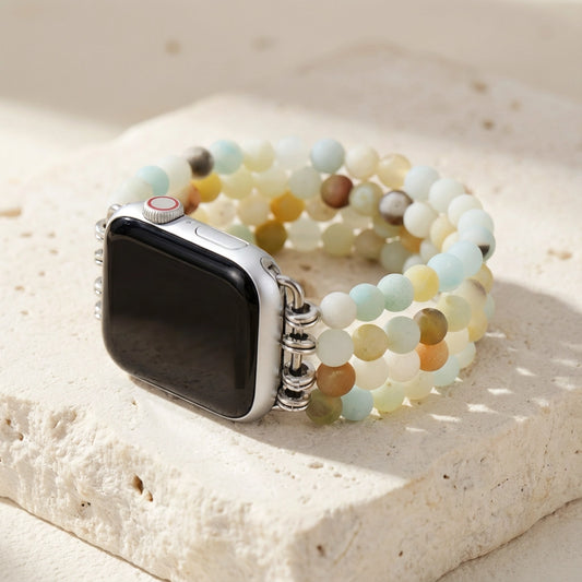 Balancing Amazonite Apple Watch Band