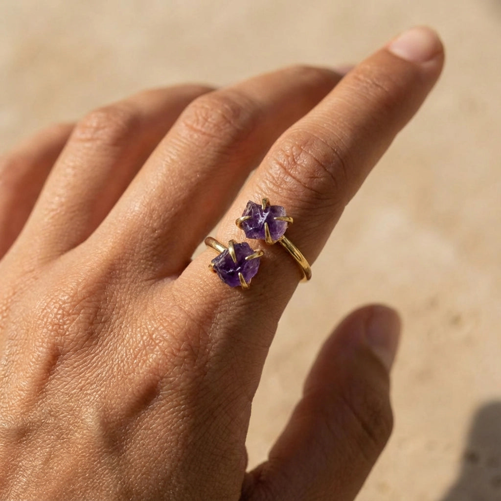 Amethyst Clarity Ring