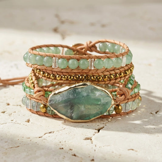 Fluorite Optimism Bracelet