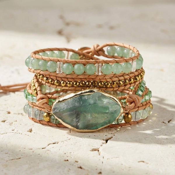 Fluorite Optimism Bracelet