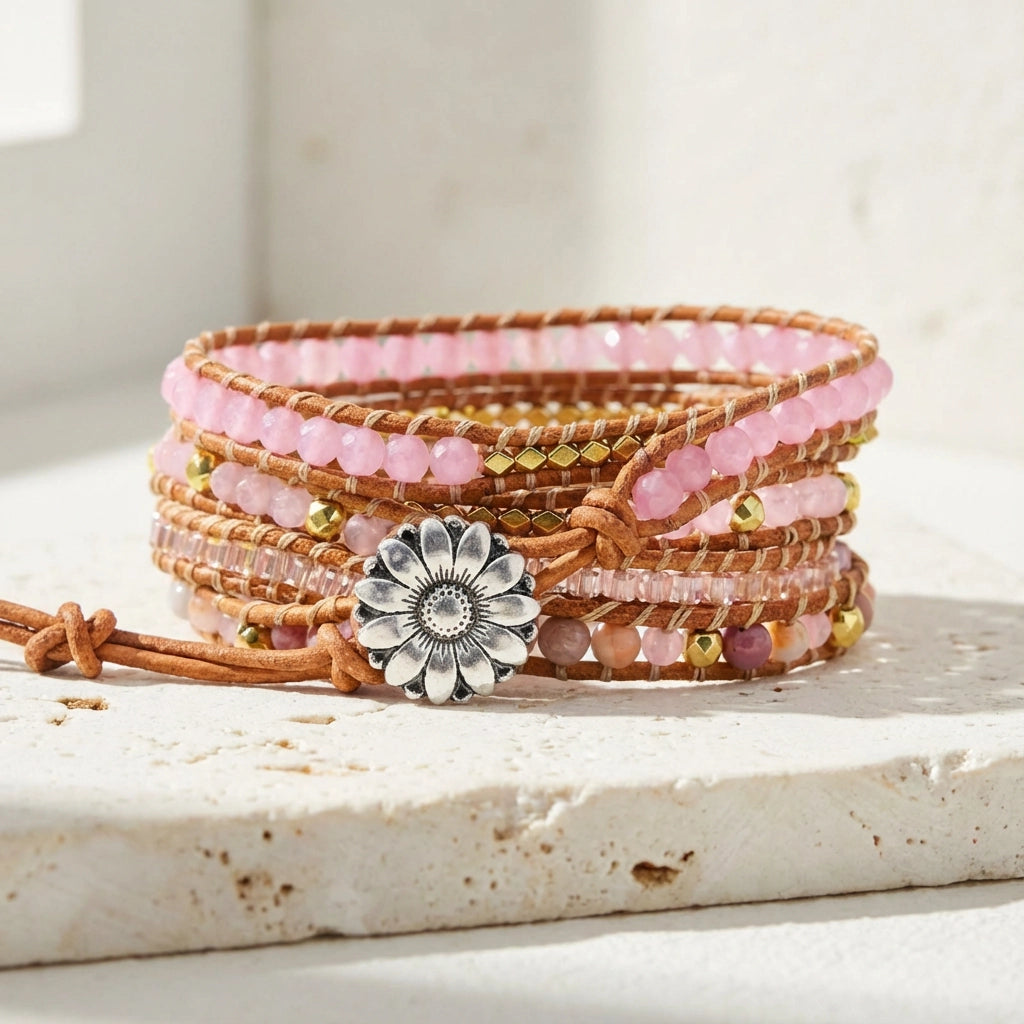 Power of Love Rose Quartz Bracelet