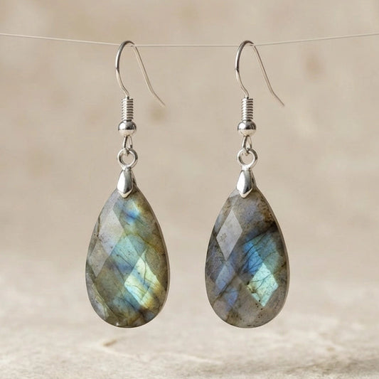 Labradorite Drop Earrings