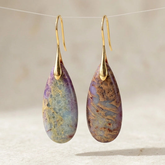 Fantasy Jasper Earrings