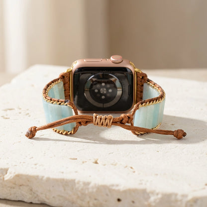 Amazonite Honesty Apple Watch Band