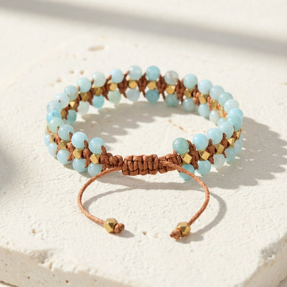 Vegan Positive Amazonite Bracelet