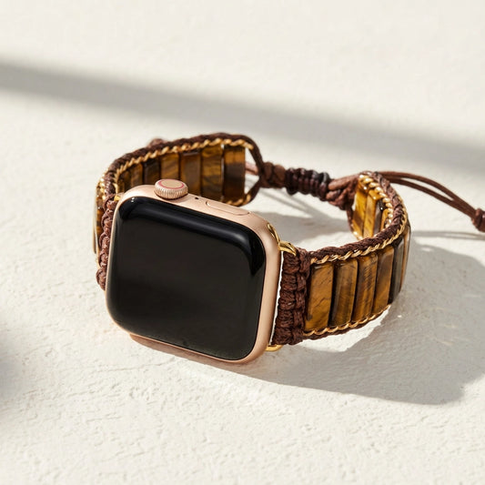 Powerful Tiger's Eye Apple Watch Band
