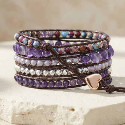 Midnight Amethyst Bracelet