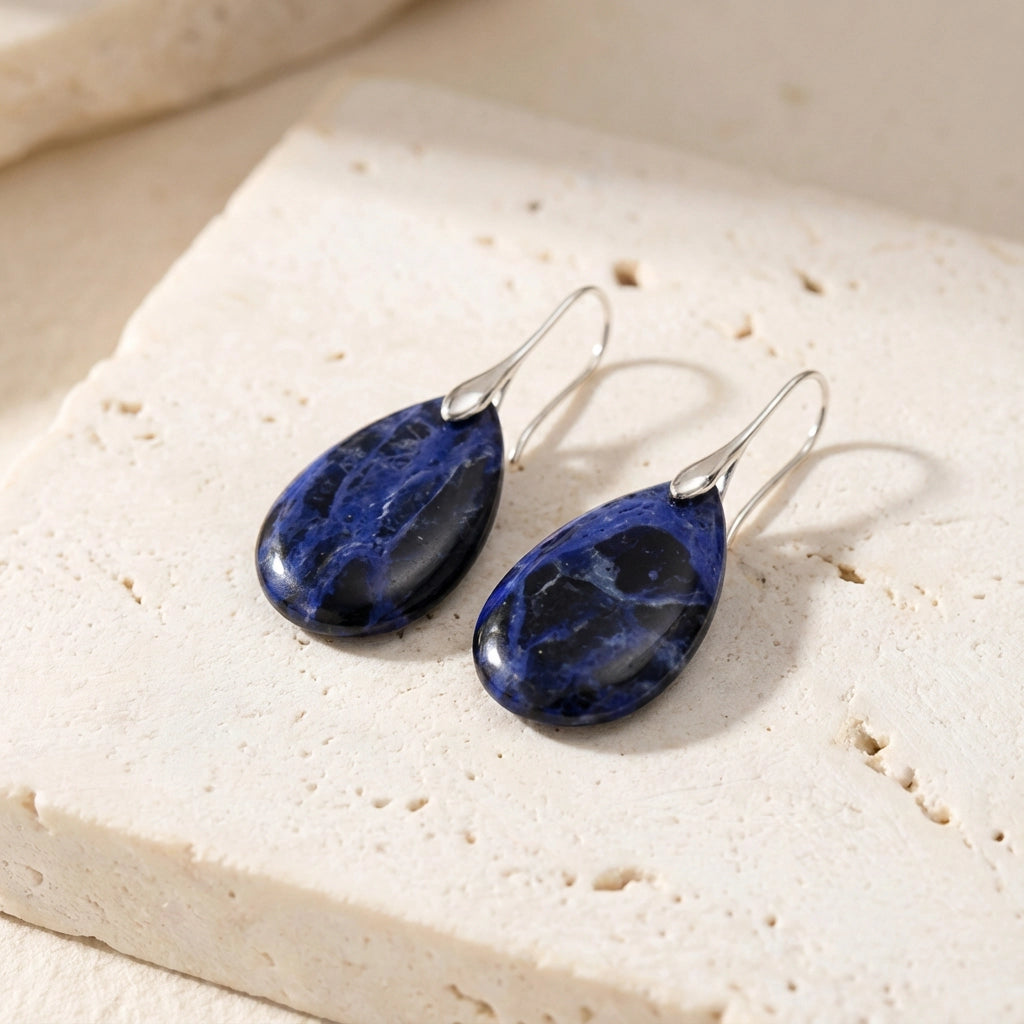 Sodalite Drop Earrings