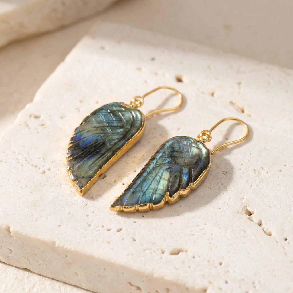 Labradorite Freedom Earrings