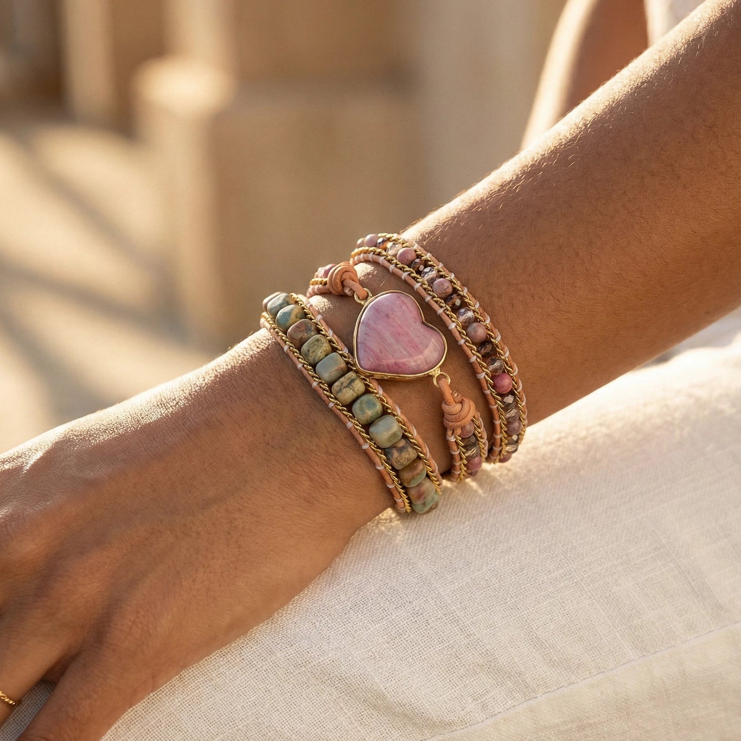 Healing Heart of Rhodochrosite