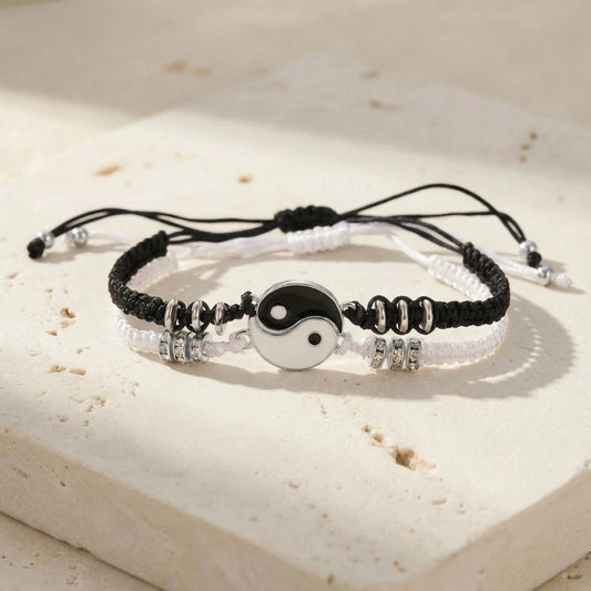 Balancing Yin Yang Bracelet Set