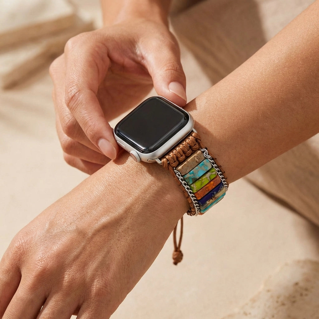 Healing Chakra Fitbit Watch Band