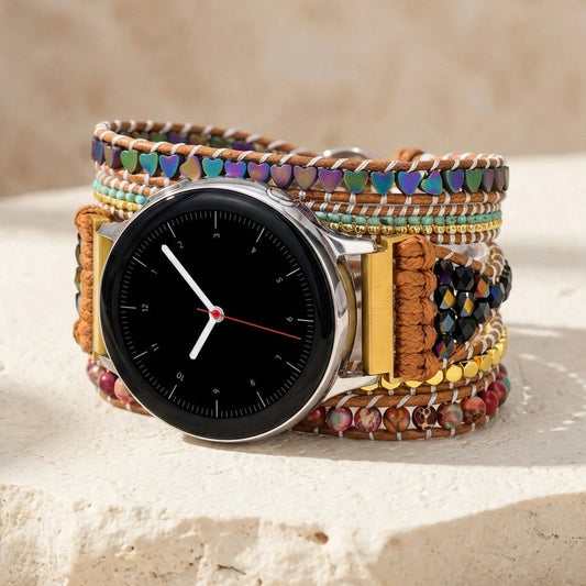 Imperial Hematite Samsung Watch Straps