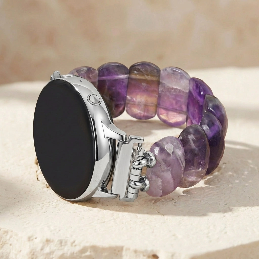Amethyst Clarity Watch Band