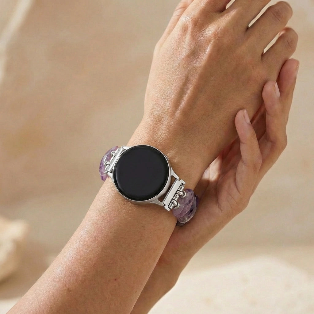 Amethyst Clarity Watch Band