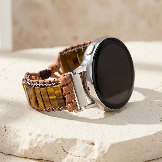 Powerful Tiger's Eye Samsung Watch Band