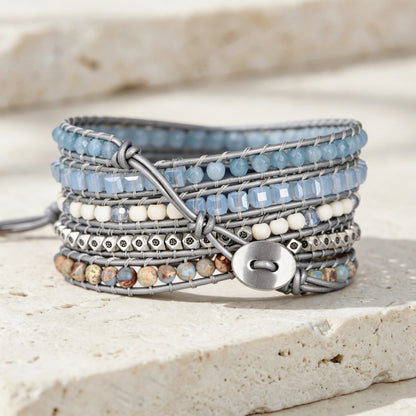 Blue Topaz Healing Bracelet