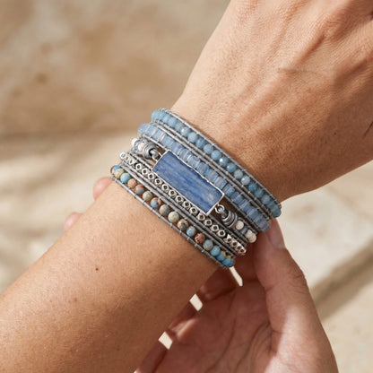 Blue Topaz Healing Bracelet