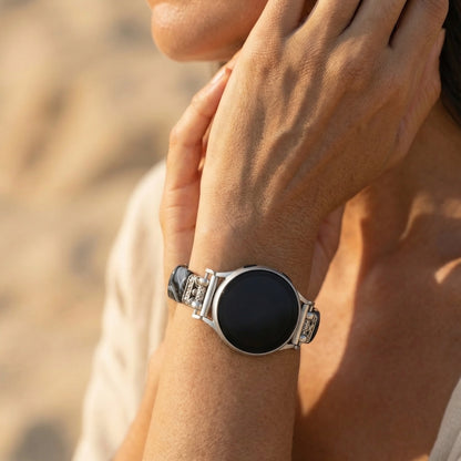 Onyx & Agate Samsung Watch Band