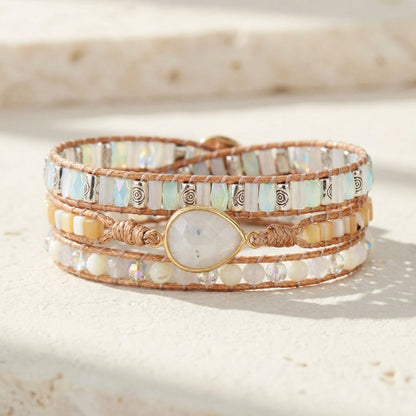 Inner Harmony Moonstone Bracelet
