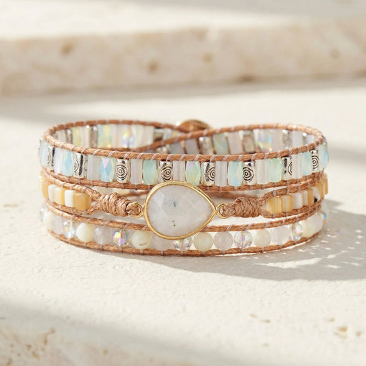 Inner Harmony Moonstone Bracelet