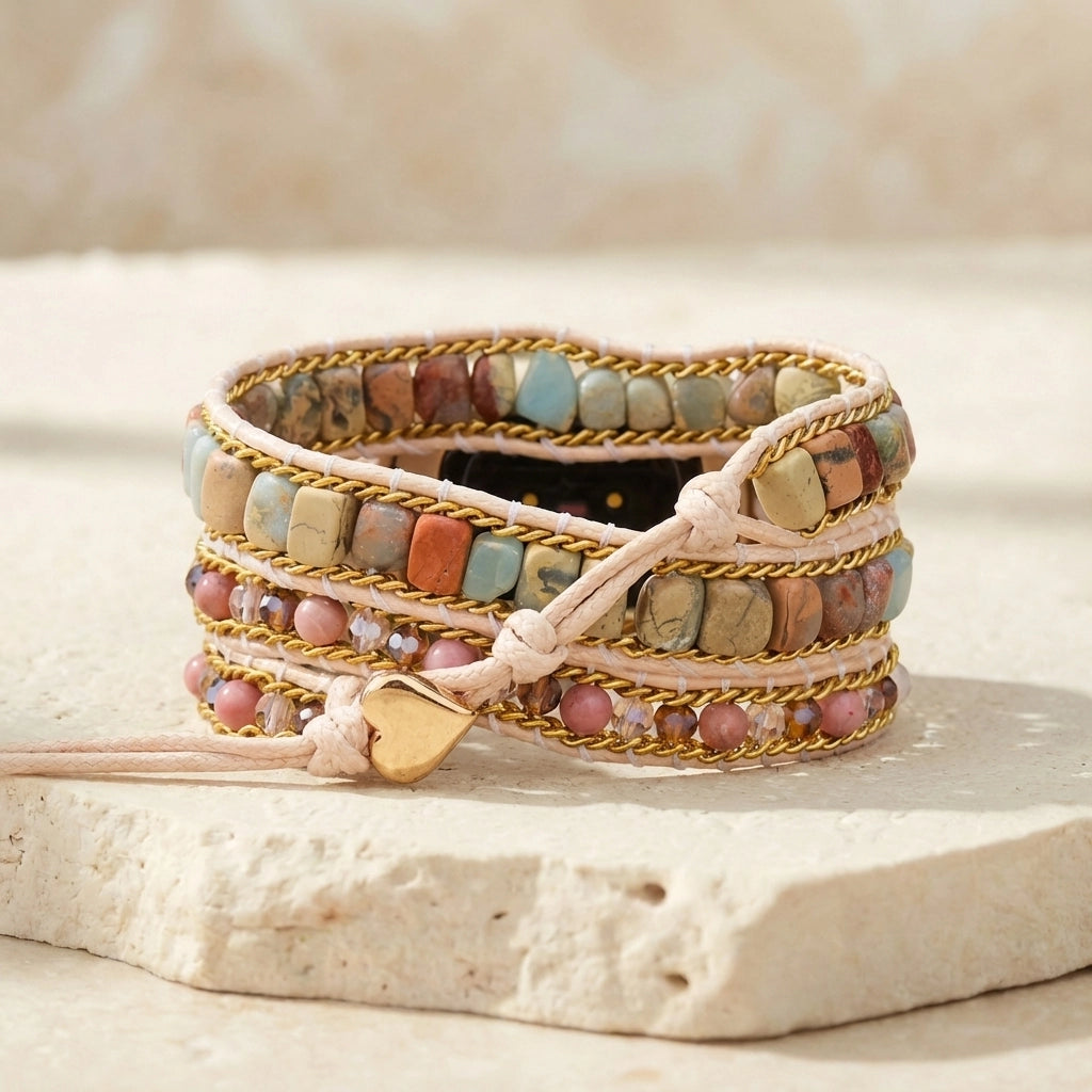 Healing Rhodochrosite Apple Watch Straps