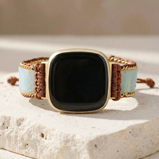 Amazonite Honesty Fitbit Watch Band