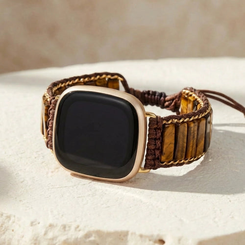 Powerful Tiger's Eye Fitbit Watch Band