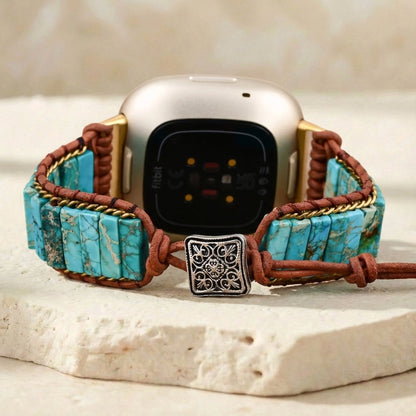 Calming Turquoise Fitbit Watch Band
