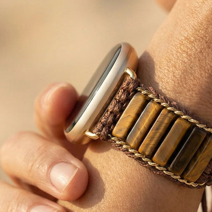 Powerful Tiger's Eye Fitbit Watch Band