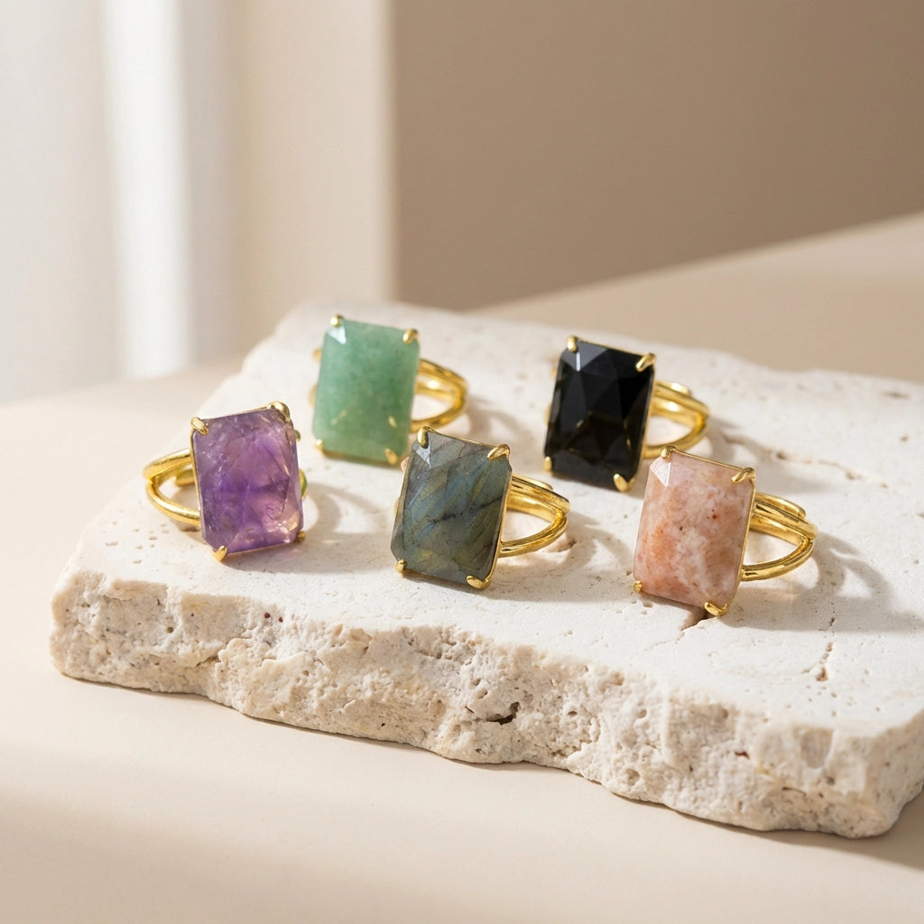 Luna Stone Rings
