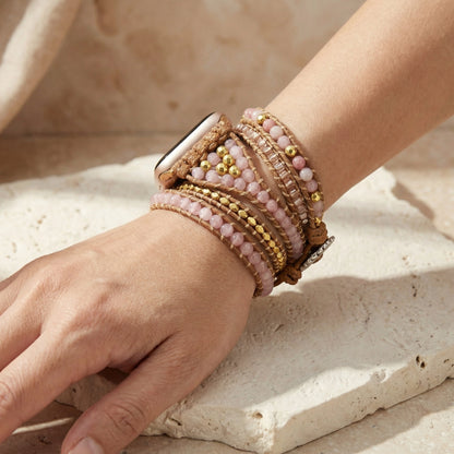 Rose Quartz Love Apple Watch Strap