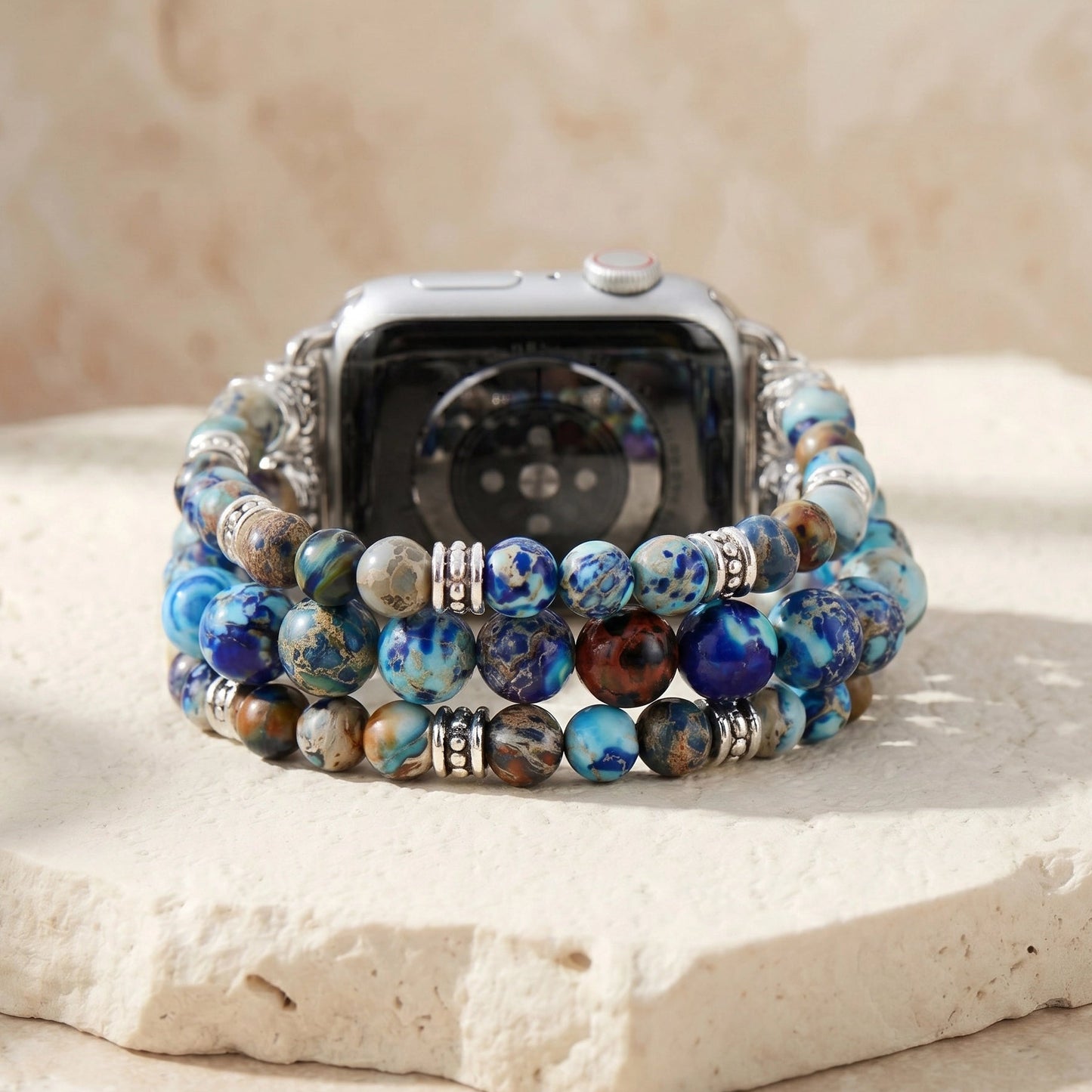 Oceanic Jasper Apple Watch Band