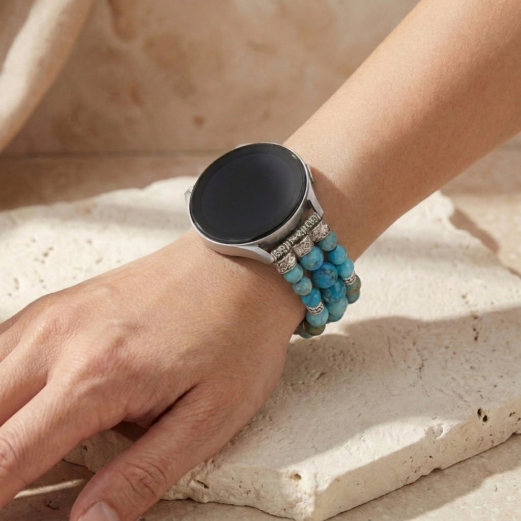 Calming Jasper Samsung Watch Band