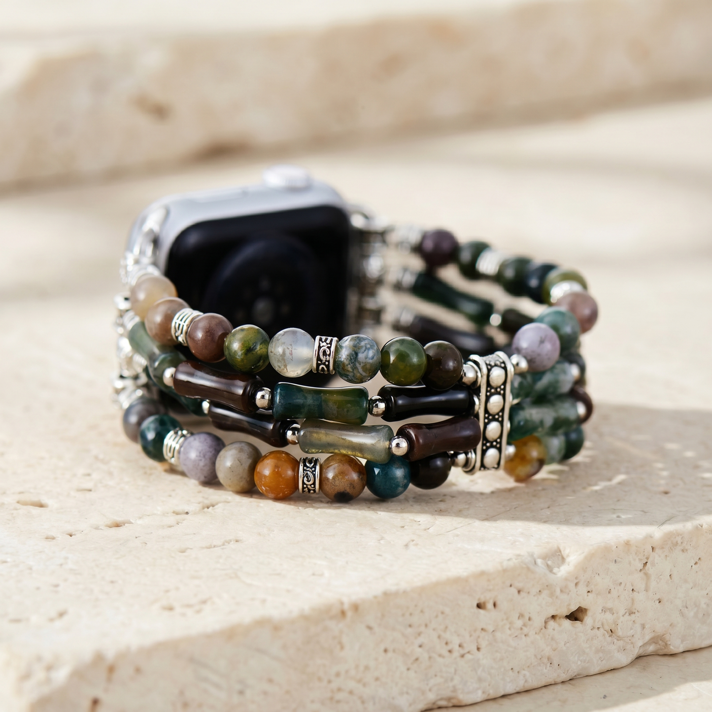 Gaia Agate Apple Watch Band