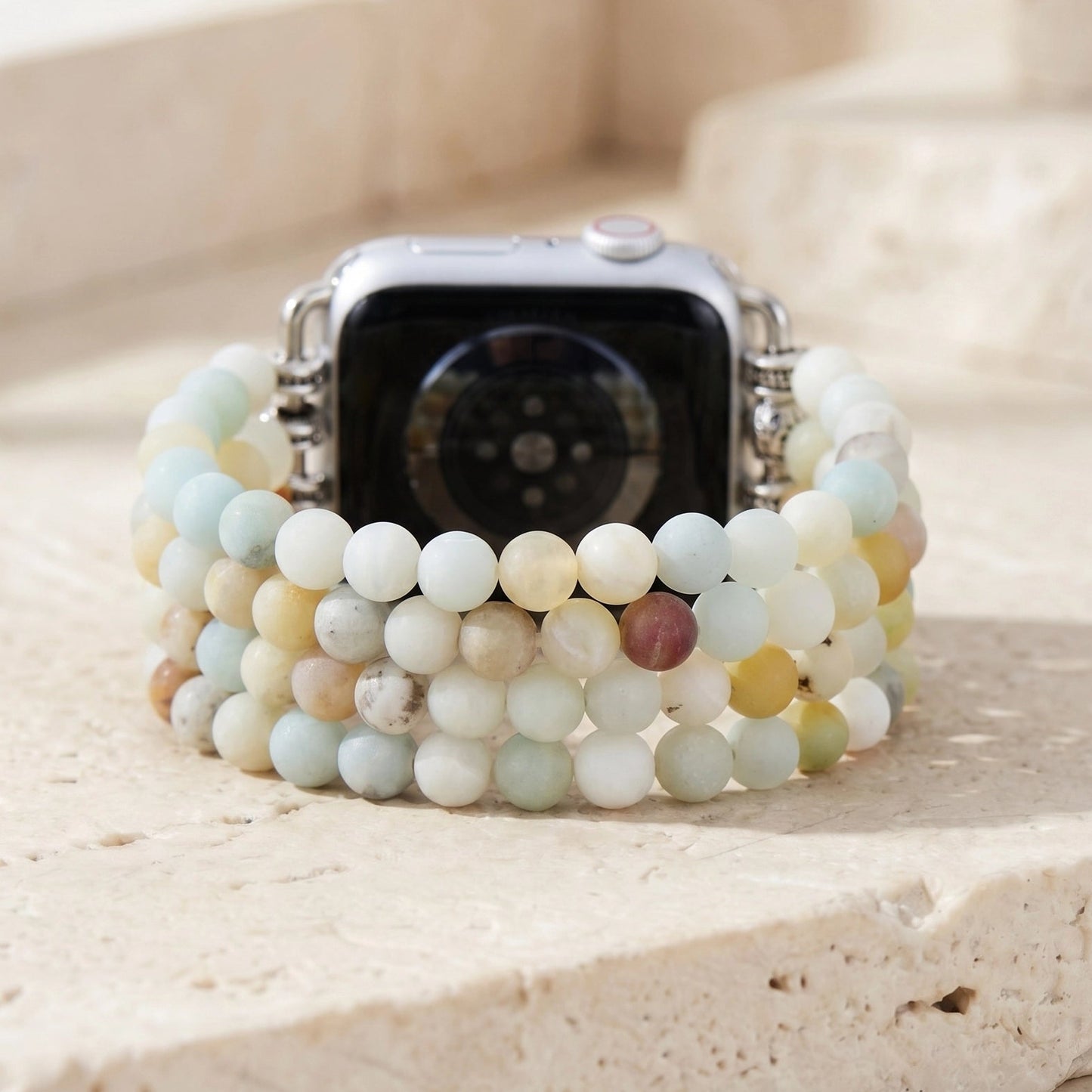 Balancing Amazonite Apple Watch Band
