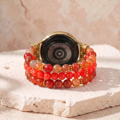 Fierce Agate Samsung Watch Band