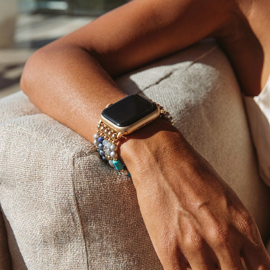 Coastal Sodalite Apple Watch Band
