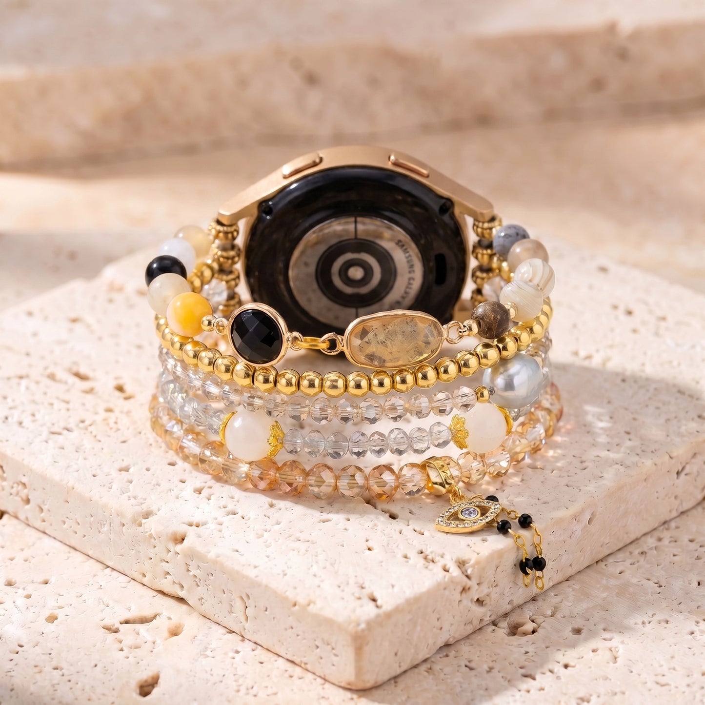Golden Hour Citrine Samsung Watch Band