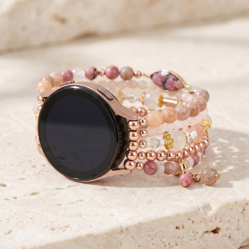 Rose Glow Sunstone Samsung Watch Band