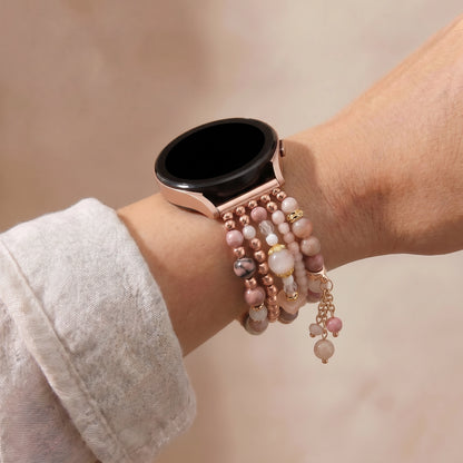 Rose Glow Sunstone Samsung Watch Band
