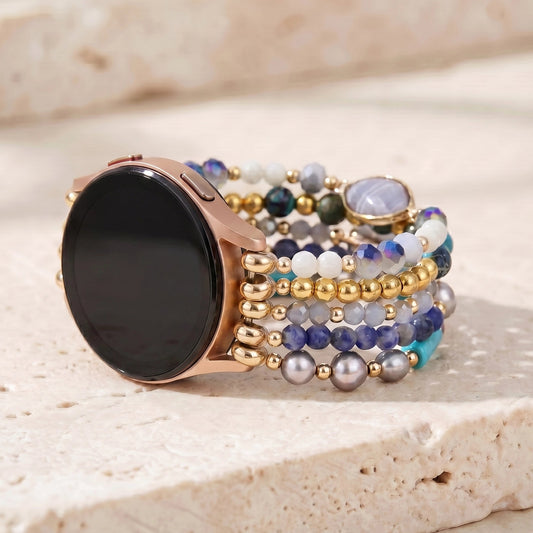 Coastal Sodalite Samsung Watch Band
