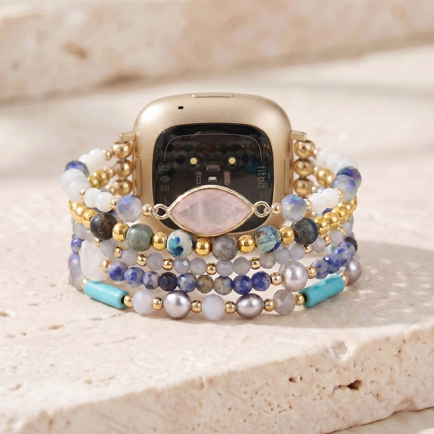 Coastal Sodalite Fitbit Watch Band