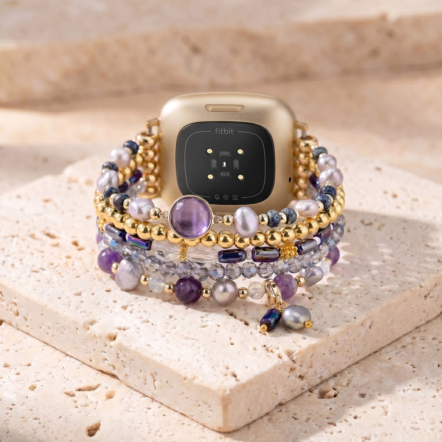 Enchanted Amethyst Fitbit Watch Band