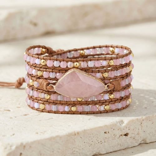 Gentle Grace Rose Quartz Bracelet